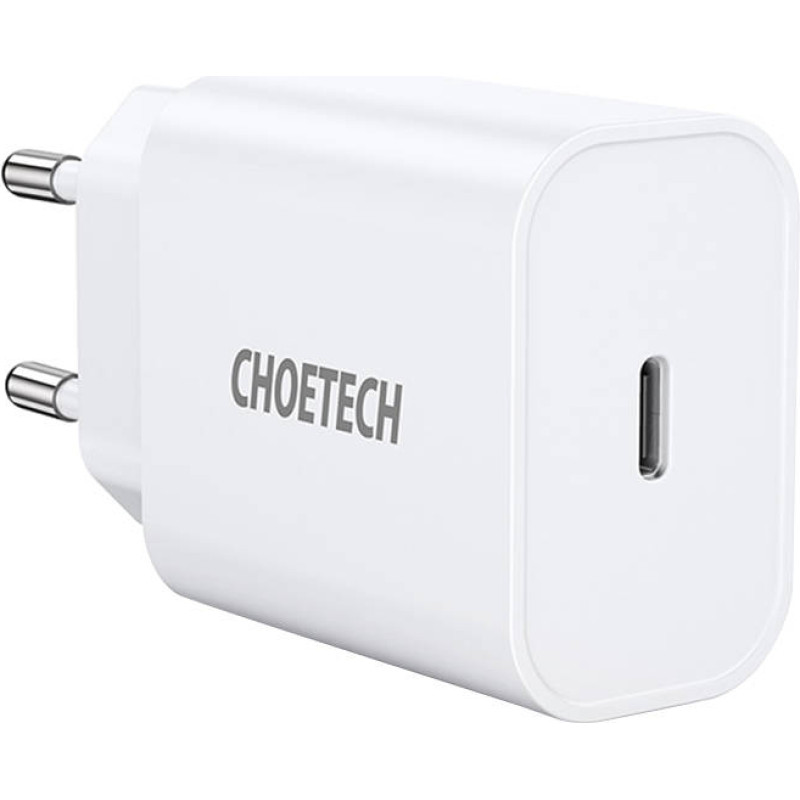 Choetech USB wall charger Type C PD 20W white (Q5004 V4)