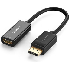 Ugreen Cable Cable from DisplayPort (Male) to HDMI (Female) (Unidirectional) 1080P 60Hz 12bit Black (40362)