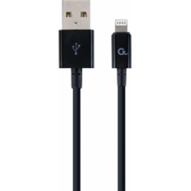 Gembird USB Male - Lightning Male 1m Black