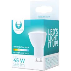 Forever Light LED spuldze GU10 7W 230V 4500K 565lm