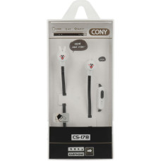 Earphones CASNI - CS-178 with microphone Black