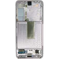 LCD display + Touch Unit + Front Cover Samsung S911 Galaxy S23 Lavender (Service Pack)