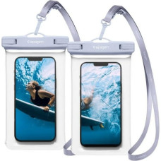 Spigen Waterproof Case A601 Universal 2szt Aqua Blue AMP04524