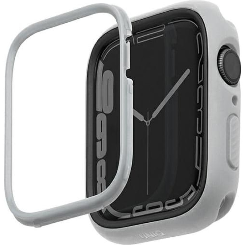 UNIQ etui Moduo Apple Watch Series  4|5|6|7|8|SE 44|45mm kredowy-szary|chalk-grey