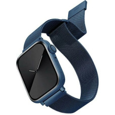 UNIQ pasek Dante Apple Watch Series 4|5|6|7|8|SE|SE2 38|40|41mm Stainless Steel niebieski|cobalt blue