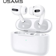 USAMS Słuchawki Bluetooth 5.0 TWS YS series bezprzewodowe biały|white BHUYS01