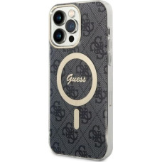 Guess 4G IML MagSafe Compatible Case for iPhone 14 Pro Max Black