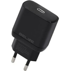 Beline Ładowarka sieciowa 25W GaN USB-C PD 3.0 bez kabla, czarna