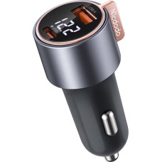 Mcodo CC-5670 75W Digital Display PD 1*USB-A 1*USB-C Car Charger