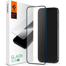 TEMPERED GLASS Spigen GLASS FC IPHONE 12 PRO MAX BLACK