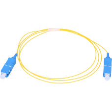 Extralink SC|UPC-SC|UPC | Patchcord | Single mode, Simplex, G657A, 900um, 1m