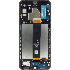 LCD display + Touch Unit + Front Cover for Samsung A326 Galaxy A32 5G Black (Version T)