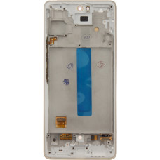 LCD display + Touch Unit + Front Cover Samsung A536B Galaxy A53 5G White