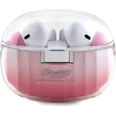 Hello Kitty True Wireless Kitty Head Logo Stereo Earphones Pink