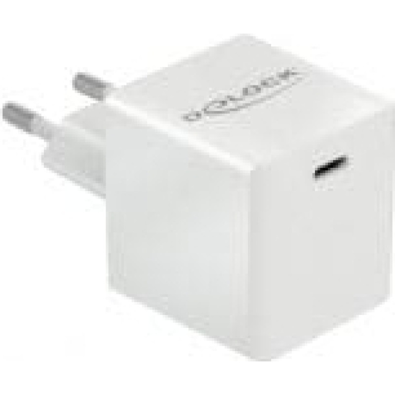 DeLOCK USB charger 1 x USB Type-C PD 3.0 compact with 40 W (white)