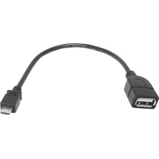 LTC USB kabeļa ligzda A - kontaktdakša micro USB 15 cm.