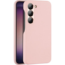 Dux Ducis Grit case for Samsung Galaxy S23 elegant case made of artificial leather pink