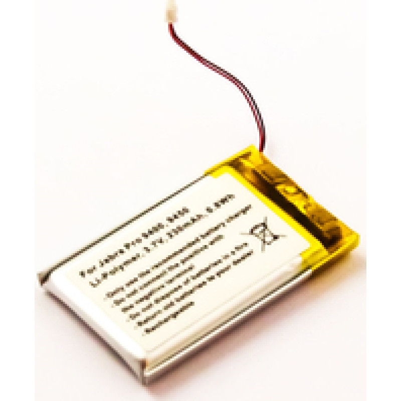 Microbattery Li-Polymer  3.7V  230mAh 0.8Wh Headphone Batteries Jabra 14192-00  AHB412434PJ