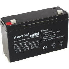 Green Cell Akumulator gel AGM 6V 12Ah (AGM01)