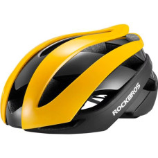 Rockbros bicycle helmet 10110004005 size L - yellow and black