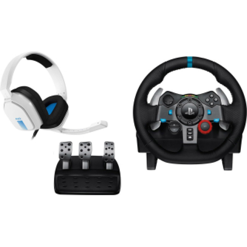 Spēļu stūre Logitech G29 Racing Wheel + Austiņas Astro A10 komplekts