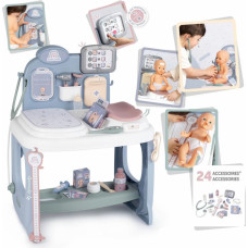 Baby Care medicīnas centrs leļļu kopšanai ar elektronisko planšetdatoru + 24 piederumiem.
