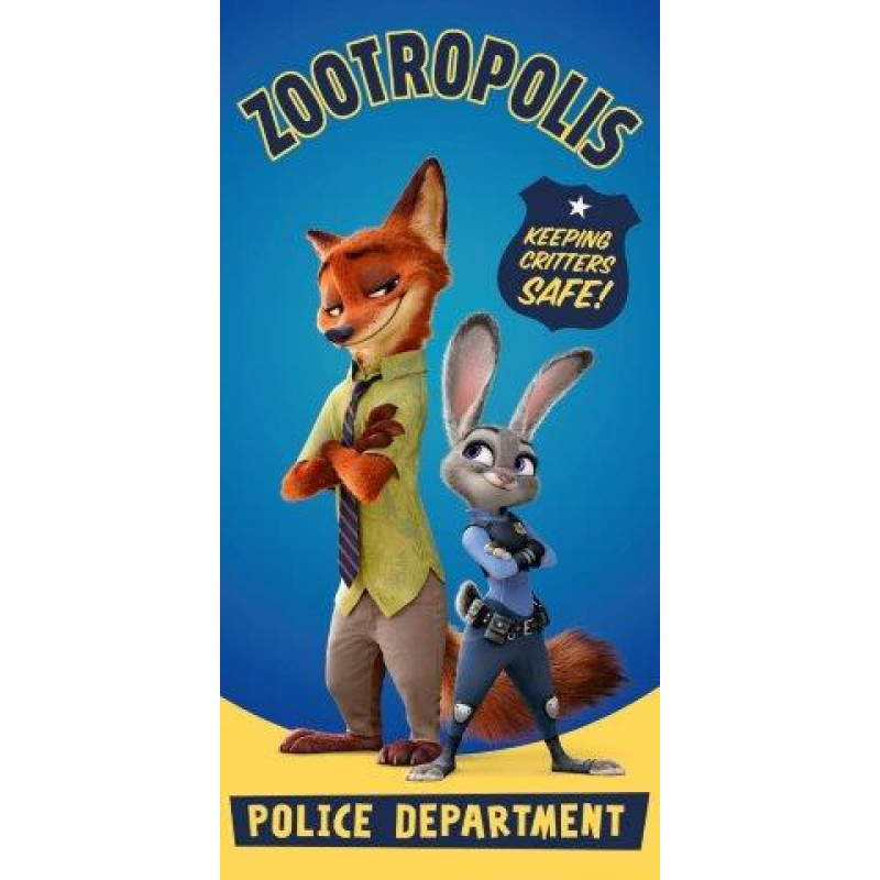 Dvielis 70x140 Zootopia 004 3359 Zootropolis Zootopia