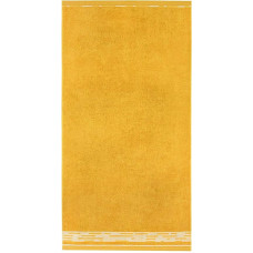 Dvielis 50x90 Grafik Kurkuma-5077 sinepju kokvilnas frotē