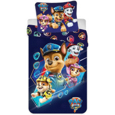 Kokvilnas gultas veļa 140x200 Paw Patrol 8021 spilvendrāna 70x90