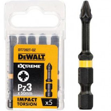 Dewalt-Akcesoria komplektā 5gab. Torison PZ3/50 mm Dewalt triecienuzgaļi [DT7392T-QZ]