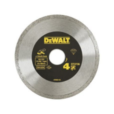 Dewalt-Akcesoria dimanta disks ļoti cietu materiālu un keramisko flīžu sausai griešanai, leņķa slīpmašīnām 125/1.6/7mm, DeWalt [DT3736-XJ]
