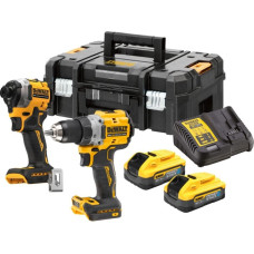 Dewalt-Maszyny akumulators Combo komplekts DCF850 + DCD800 18V Li-Ion POWERSTACK 2x1.7Ah, XR, TSTAK II DeWalt [DCK2051E2T-QW]