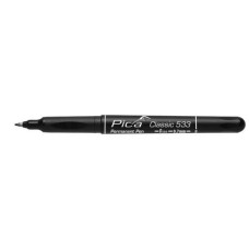 Pica pastāvīgā pildspalva melna, apaļa 0,7 mm, [533/46]