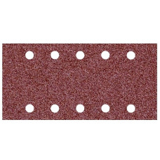 Makita-Akcesoria Velcro slīpēšanas papīrs 115x229mm, 10 caurumi, rupjība 60 (P-33180)