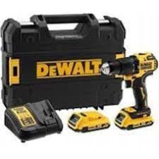 Dewalt-Maszyny DeWalt akumulatora triecienurbjmašīna [DCD709D2T-QW] 18V XR, Li-Ion, 2x2,0Ah