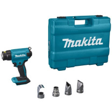 Makita-Maszyny bezvadu, siltuma lielgabals ar uzgaļiem, 18V Li-Ion, Makita [DHG180ZK]