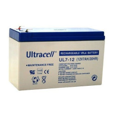 Ultracell UL7-12 (12V 7Ah 20HR) VRLA