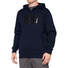 100% Bluza męska 100% SYNDICATE Hooded Zip Sweatshirt Navy Black roz. XL (NEW)