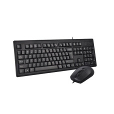 A4 Tech A4Tech KRS-8372 keyboard Mouse included USB QWERTY English Black