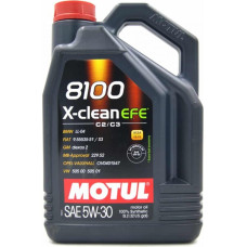 Motul 8100 X-Clean EFE C2/C3 5W30 5L 505.01