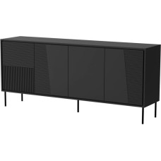 Cama Meble 4D ABI chest of drawers 200x45x88 matt black