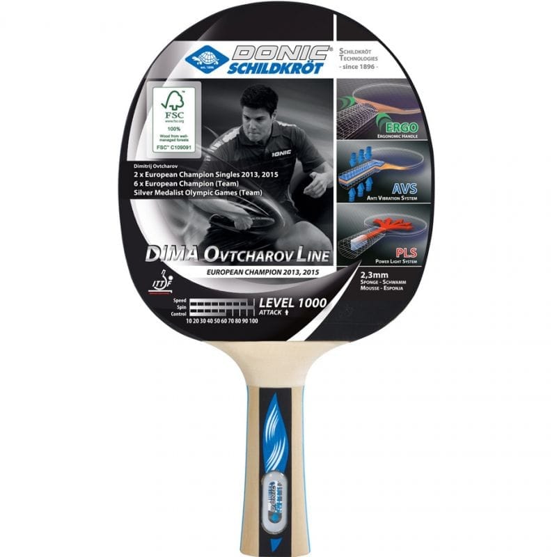 Donic Table tennis bats Ovtcharov 1000 754412