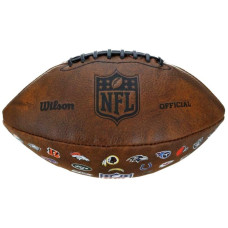 Wilson NFL Official Throwback 32 Team Logo Ball WTF1758XBNF32