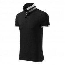 Malfini Collar Up M MLI-25601 black polo shirt