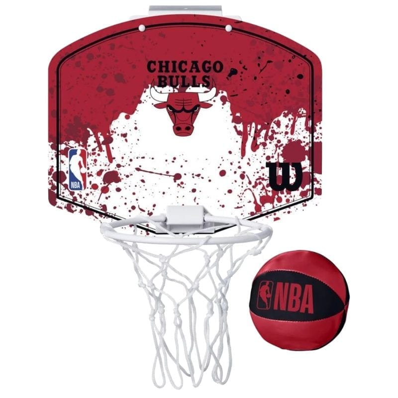 Wilson Basketball backboard NBA Team Chicago Bulls Mini Hoop WTBA1302CHI