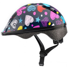 Meteor Bicycle helmet KS06 Hearts size S 48-52cm Jr 24817