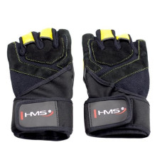 HMS Black / Yellow RST01 rS gym gloves