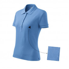 Malfini Cotton polo shirt W MLI-21315 sky blue