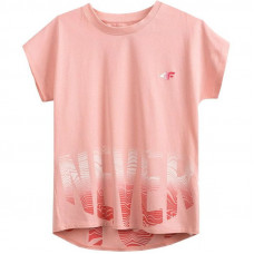 4F T-shirt Junior HJZ21-JTSD006A pink