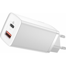 Baseus GaN2 Lite PD Lādētājs 65W / 1x USB-C / 1x USB